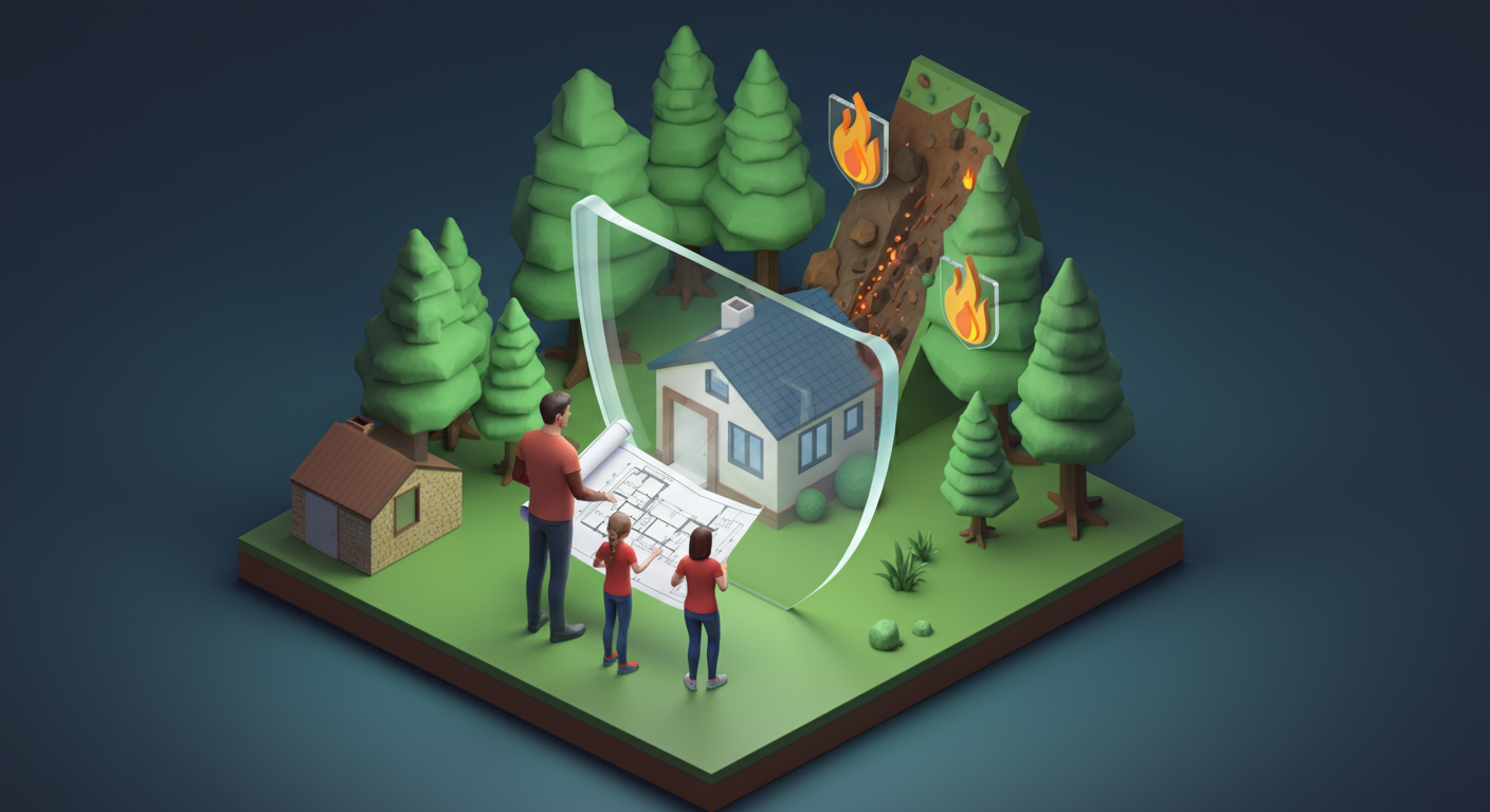 2026년 산림재난 위험성 검토 제도 시행, 전원주택 건축 전 모르면 수천만 원 손해! (필수 확인)