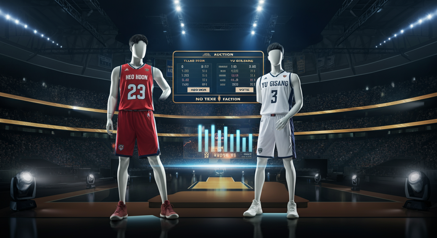 [KBL] 허훈 vs 유기상 인기 전쟁 2026: 유니폼 경매가 역대급 갱신, 팬심의 향방은?