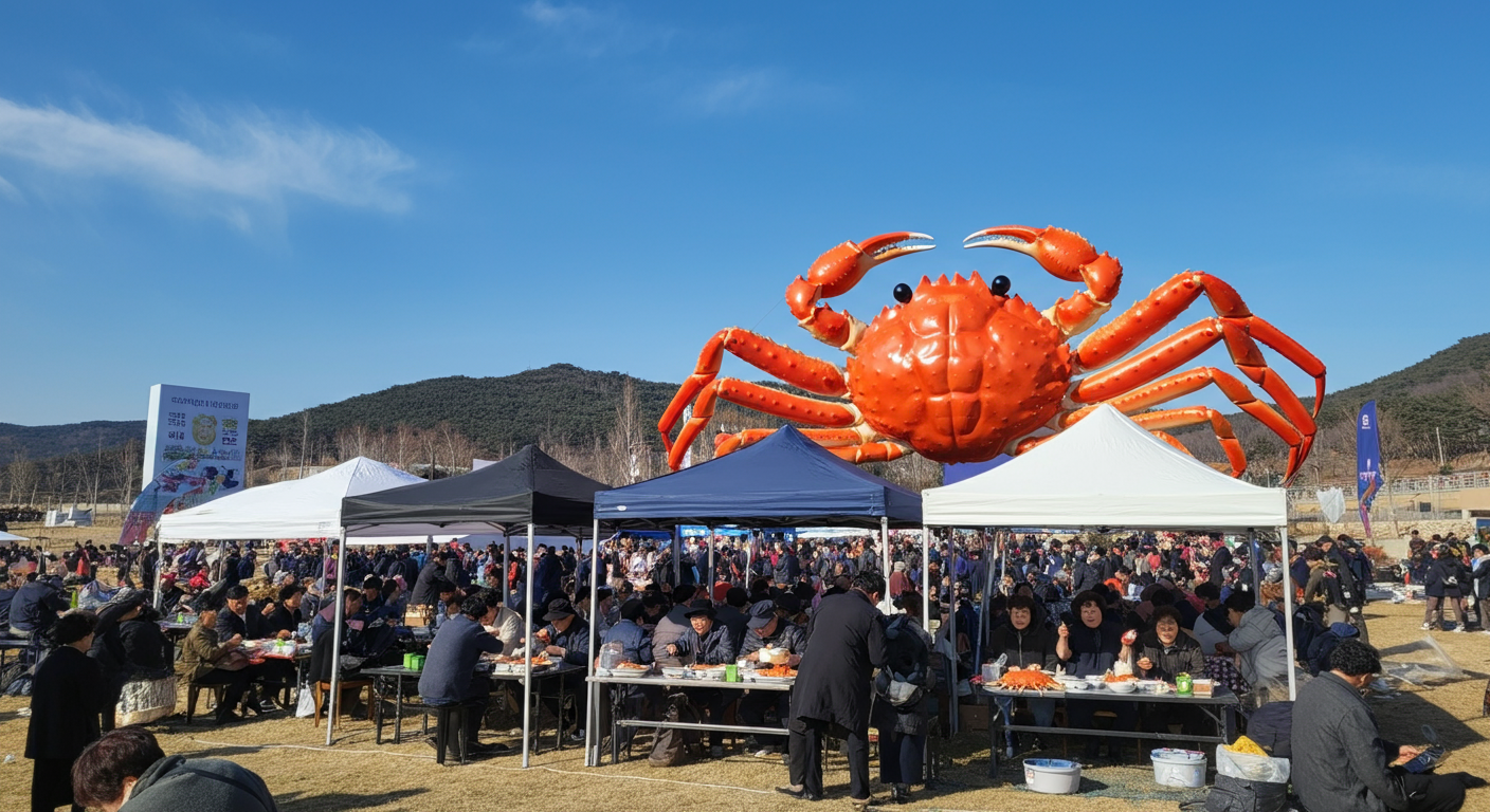 [후기] 울진대게와 붉은대게축제 7만 인파 몰린 이유 2026 총정리